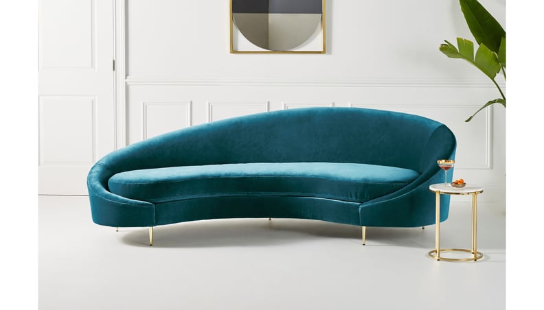 Best Modern Sofa: Anthropologie Asymmetrical Serpentine Sofa