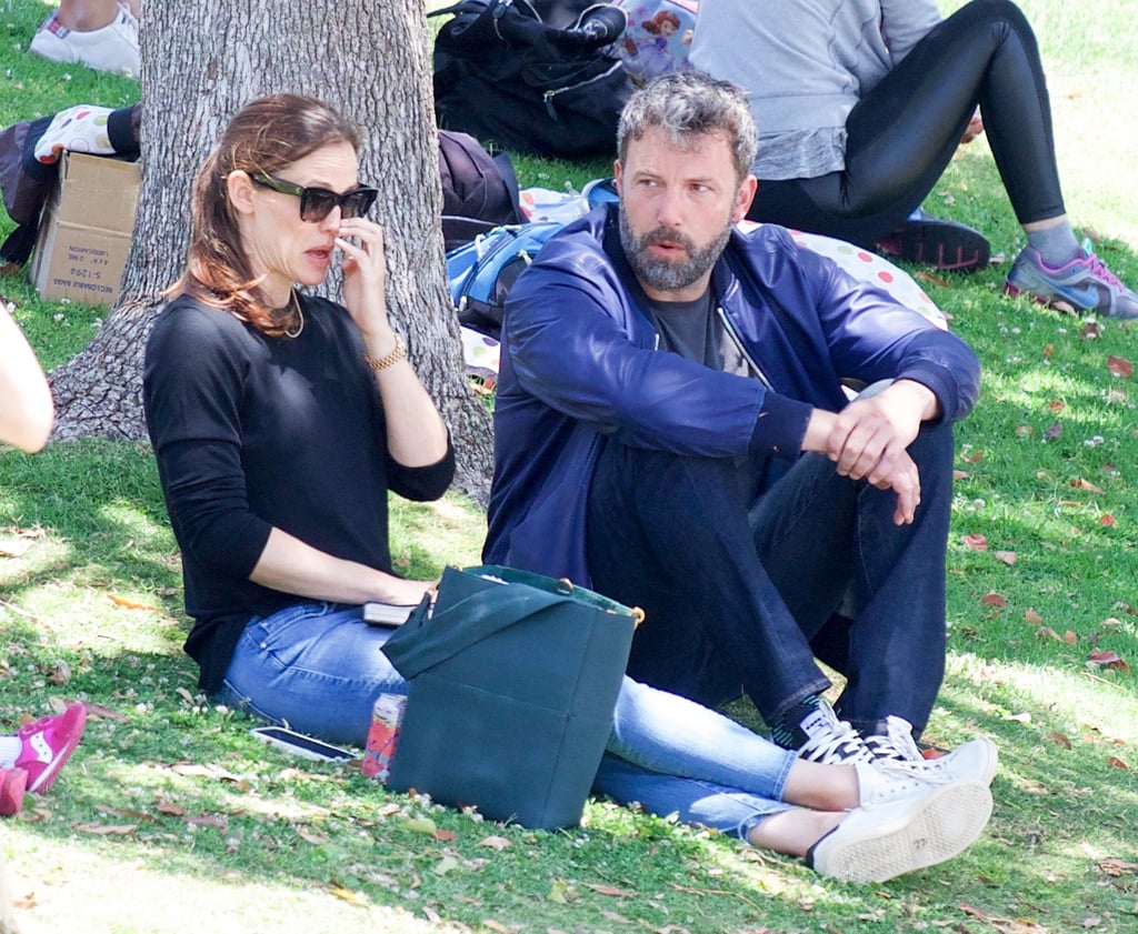 Jennifer Garner and Ben Affleck at the Park in LA June 2018