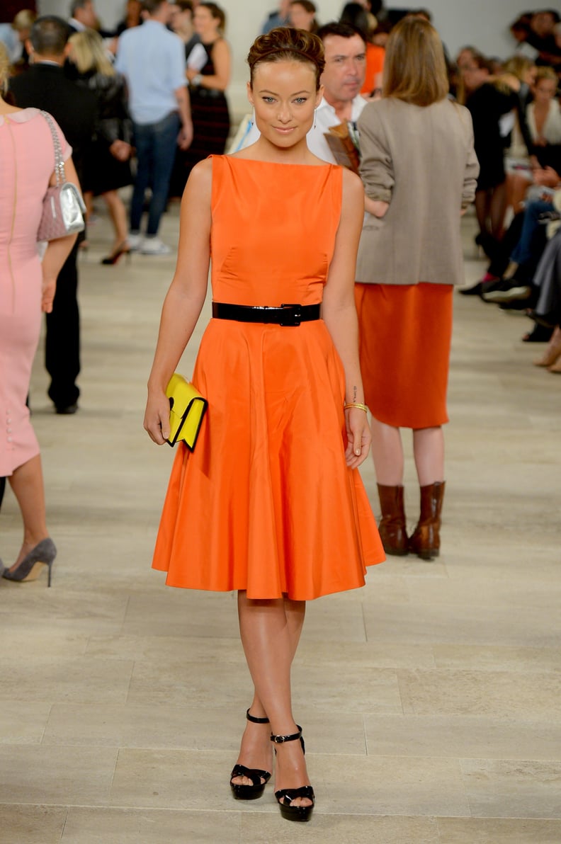 At the Ralph Lauren Spring 2013 Fashion Show