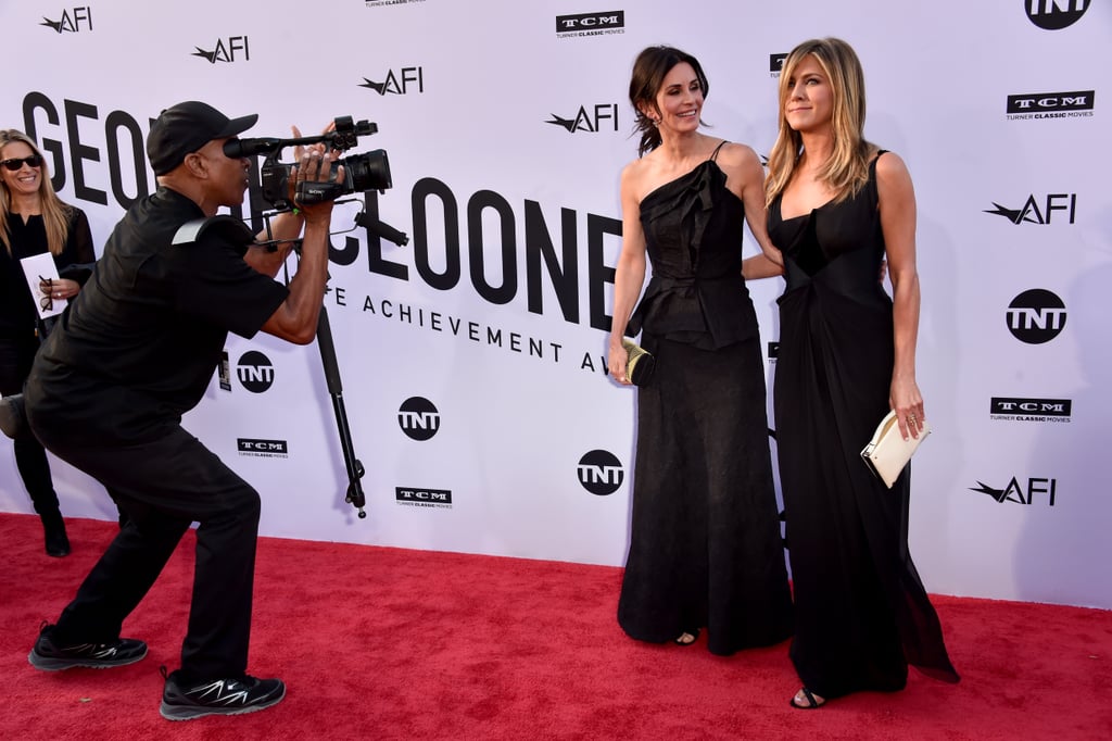 Jennifer Aniston and Courteney Cox at AFI Gala June 2018