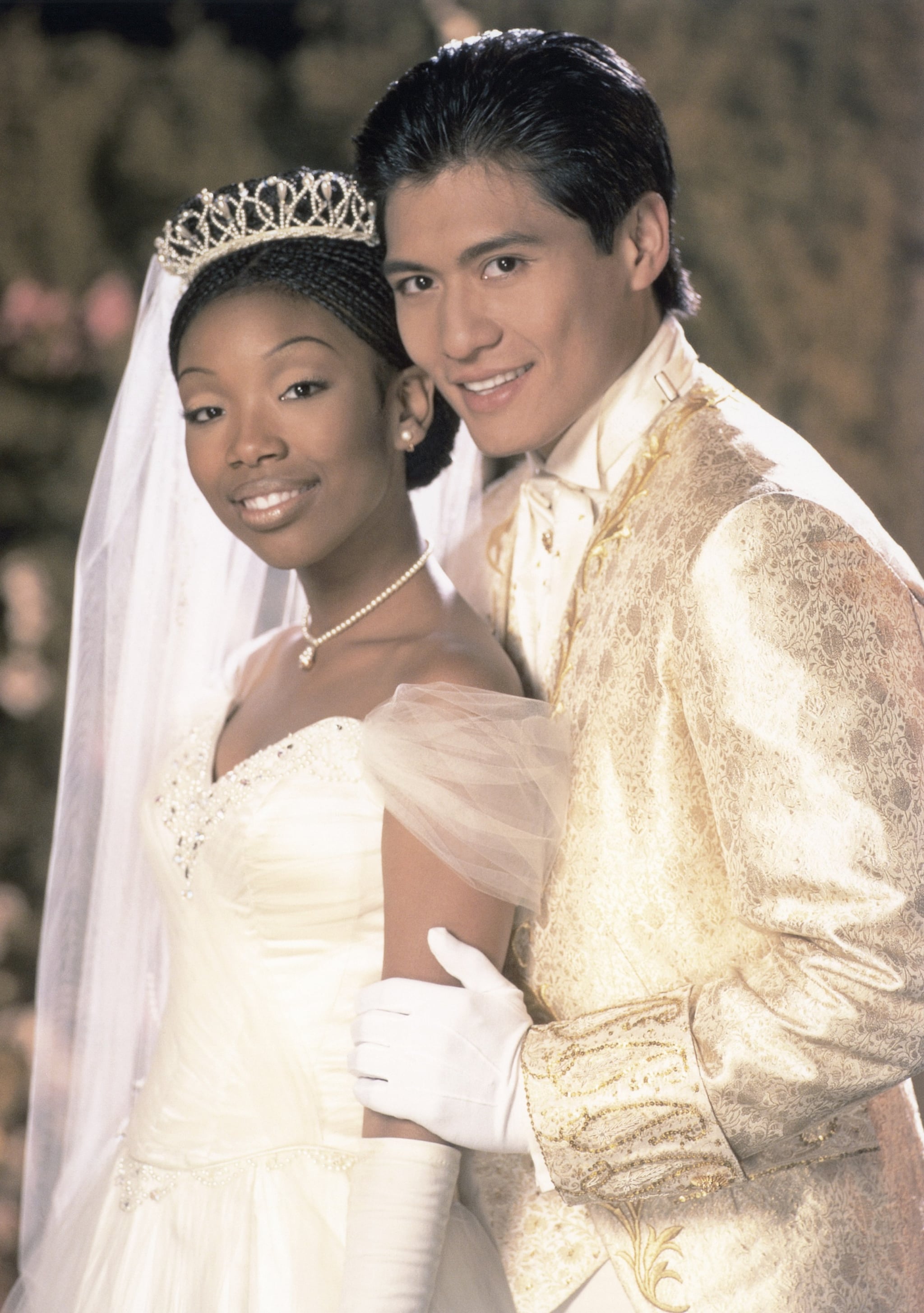 CINDERELLA, from left: Brandy Norwood, Paolo Montalban, 1997. photo: Neal Preston/ ABC /Courtesy Everett Collection