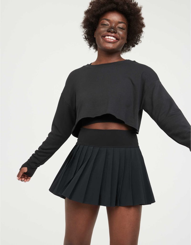 Yes to Hidden Shorts: OFFLINE Nylon Pleated Tennis Skirt