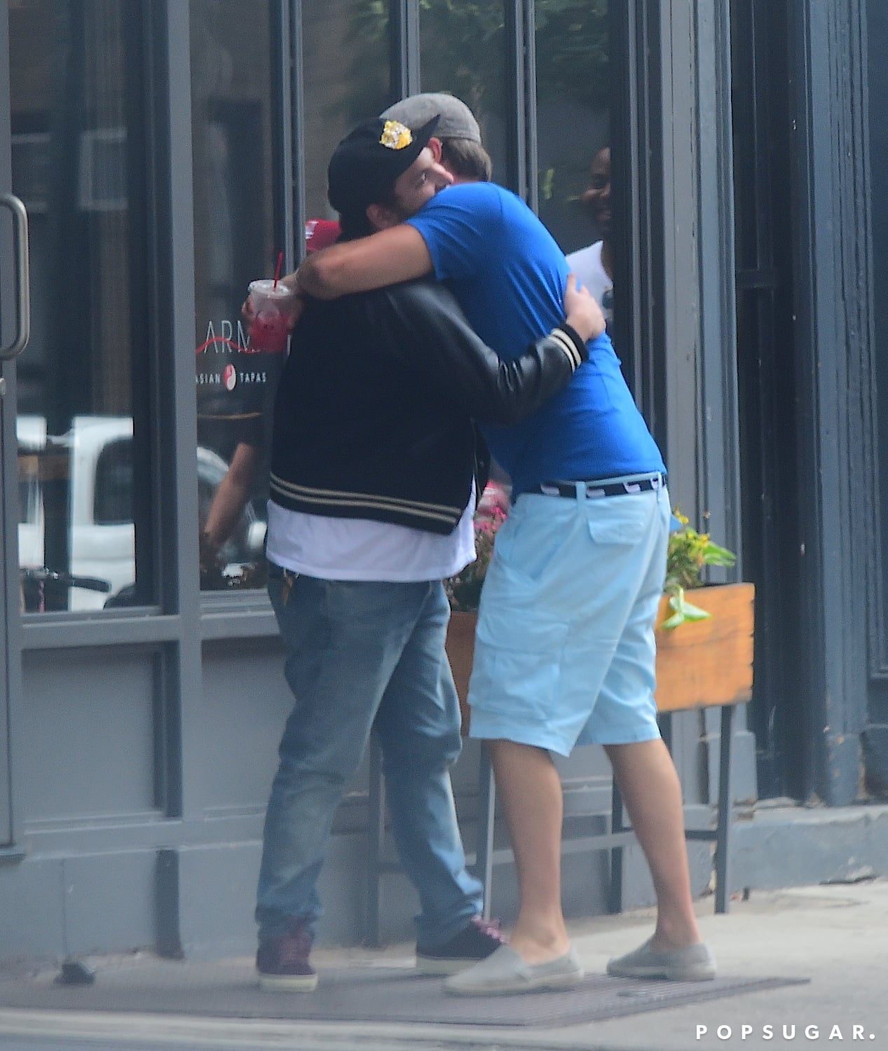 Leonardo DiCaprio and Jonah Hill in NYC August 2016. 