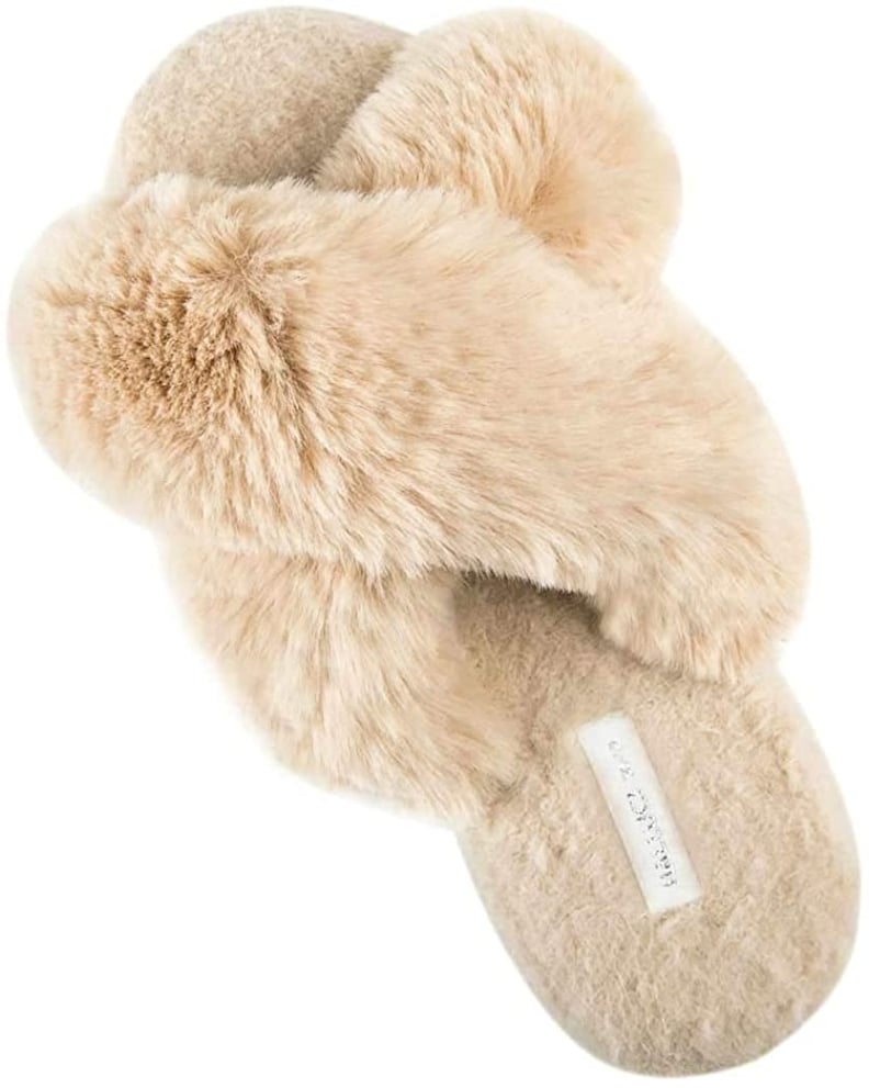 Soft and Fluffy: HALLUCI Plush Slippers