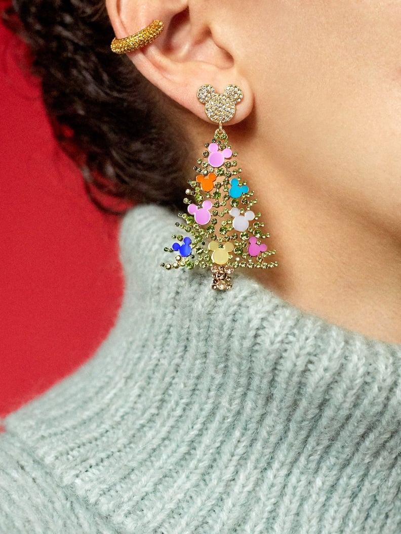 BaubleBar Mickey Mouse Tree Earrings