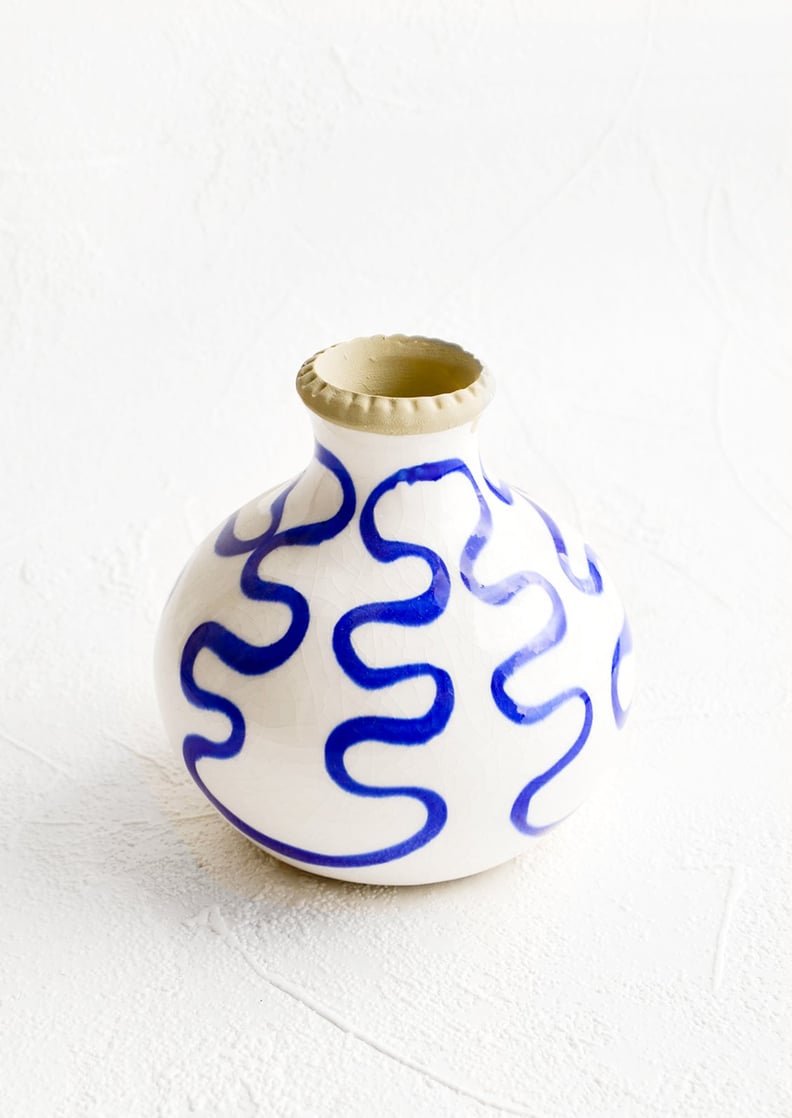 For Their Living Room Table: Yves Squiggle Bud Vase