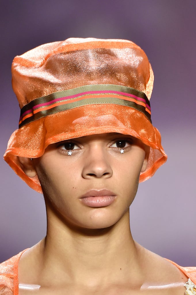 A Hat on the Anna Sui Runway at New York Fashion Week