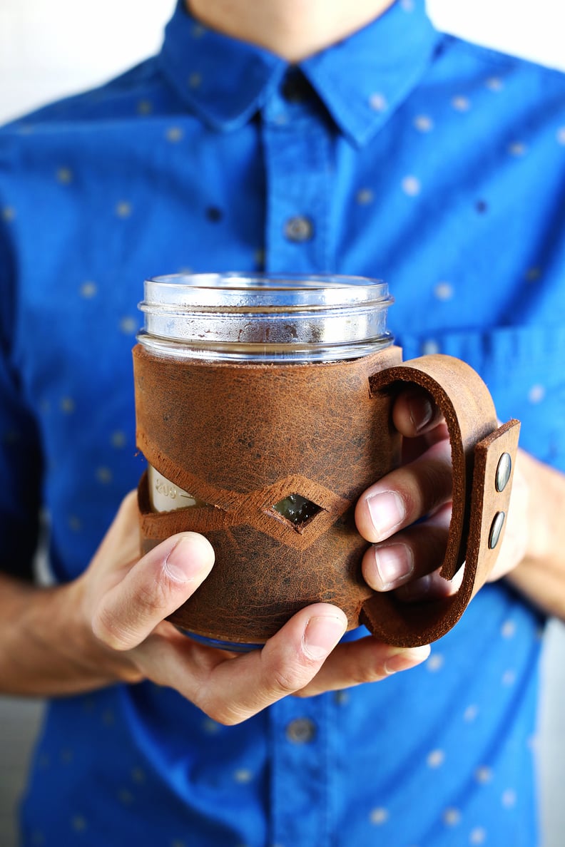 Wooden Sofa Sleeve with Cup Holder - A Beautiful Mess