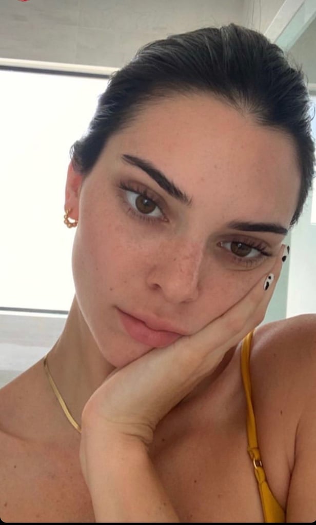 Kendall Jenner Wears Yellow Bikini March 2019