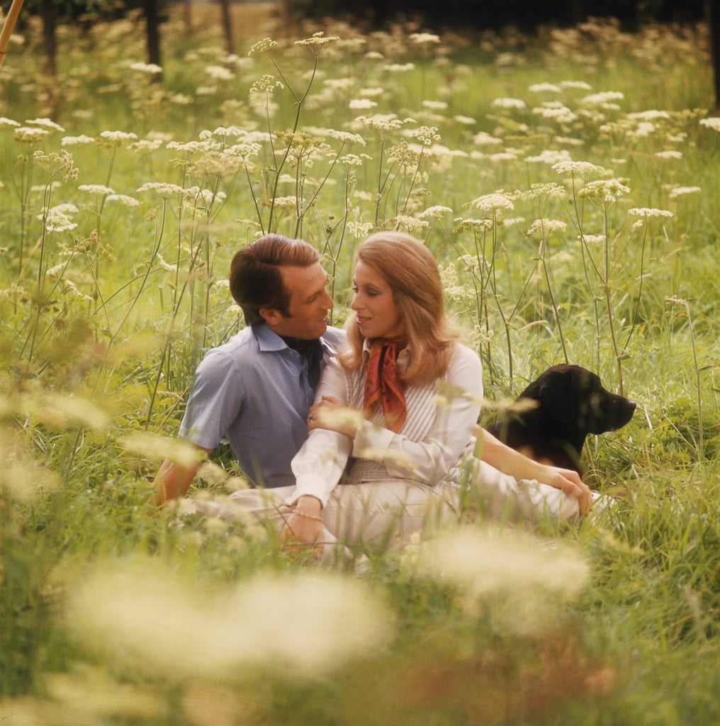 Princess Anne and Mark Phillips Official Engagement Portrait, May 1973