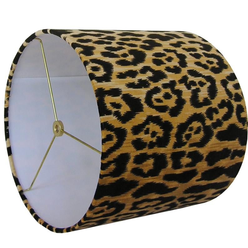 Animal Print Velvet Lamp Shade