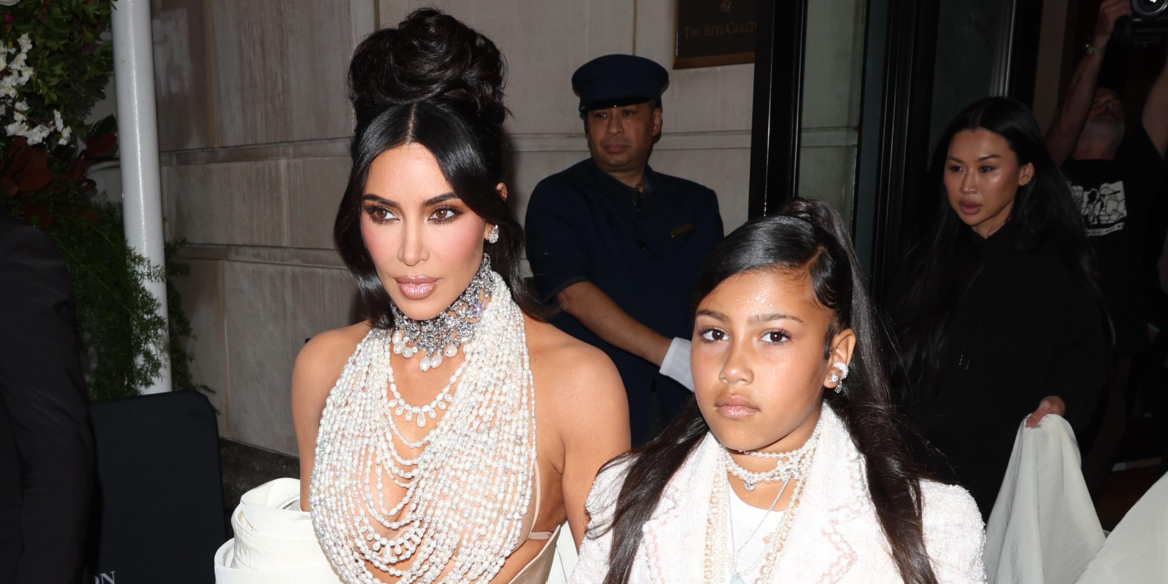 North West's Chanel Tweed Jacket and Jeans at Met Gala 2023
