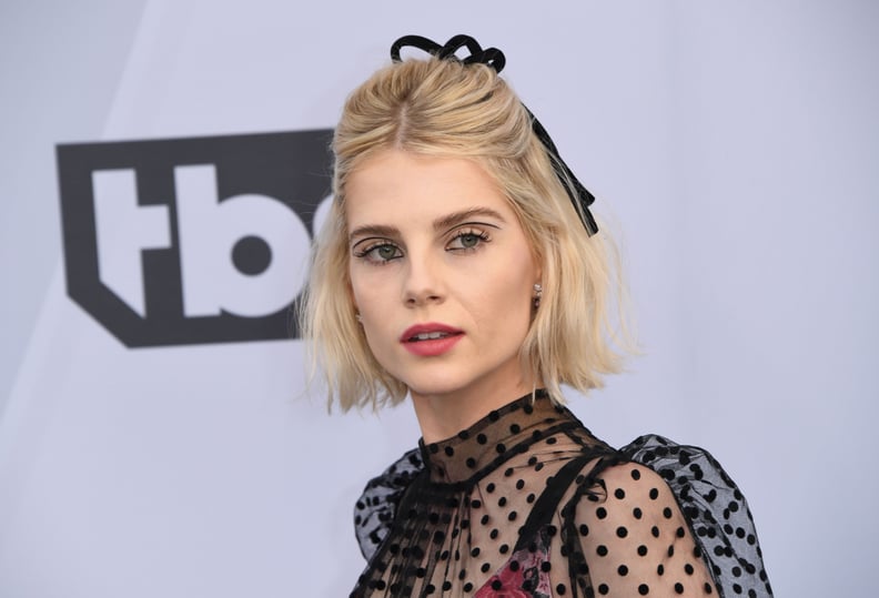 Lucy Boynton's Floating Eyeliner, 2019