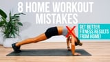 Home Workout Mistakes According to Trainer Amanda Bisk
