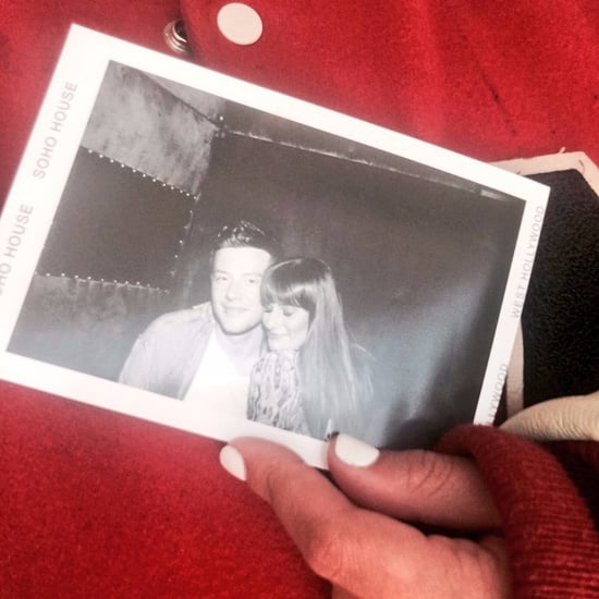 Lea Michele's Twitter Picture With Cory Monteith 2017
