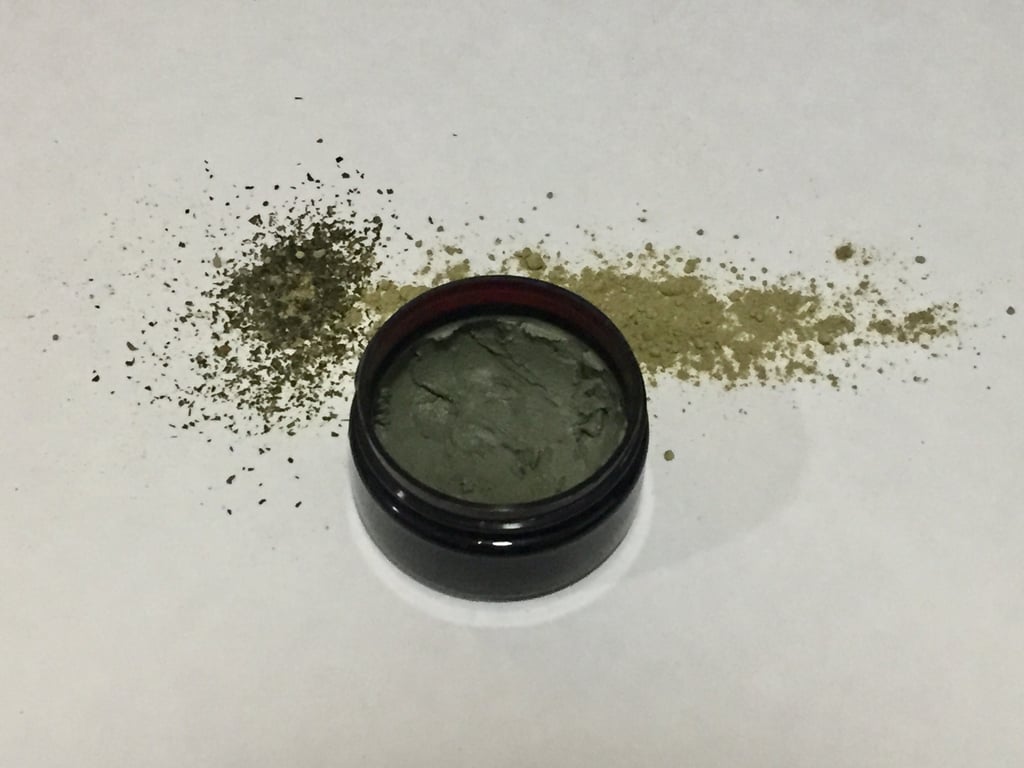 How to Use It: Use a tablespoon each of pure organic matcha green tea and kaolin clay. The clay will help pull toxins to the surface, and once you rinse the spot treatment off, those toxins will go down the drain with it. Dilute your matcha clay mask with distilled water until you form a solidified consistency. Apply once a week on makeup-free, damp skin and massage into pores. Leave this spot treatment on for five to seven minutes or until it begins to flake and rinse off.