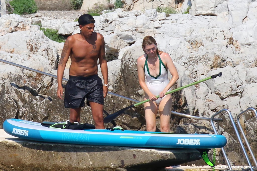 Ellen Pompeo and Her Husband Chris Ivery in France June 2018