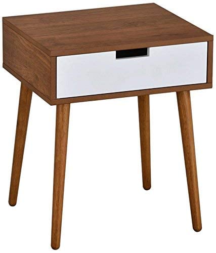 Midcentury Modern Nighstand with Drawer