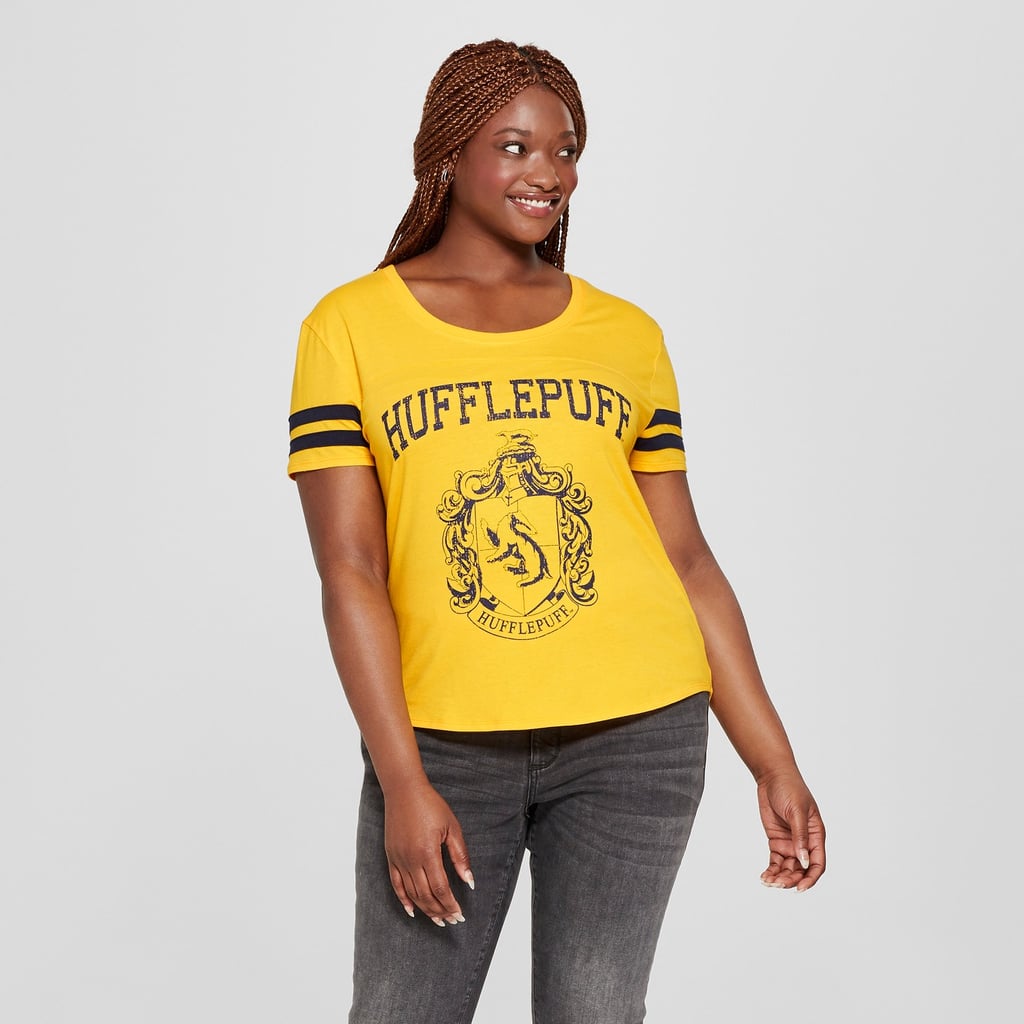Short Sleeve Hufflepuff Crest Graphic T-Shirt