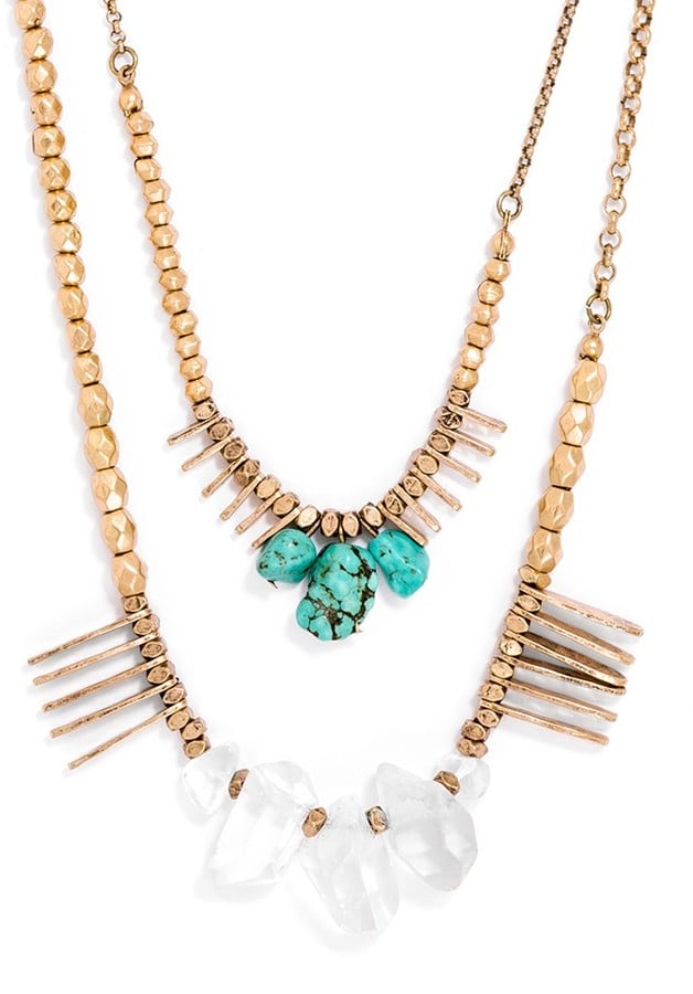 BaubleBar Jeweled Necklace