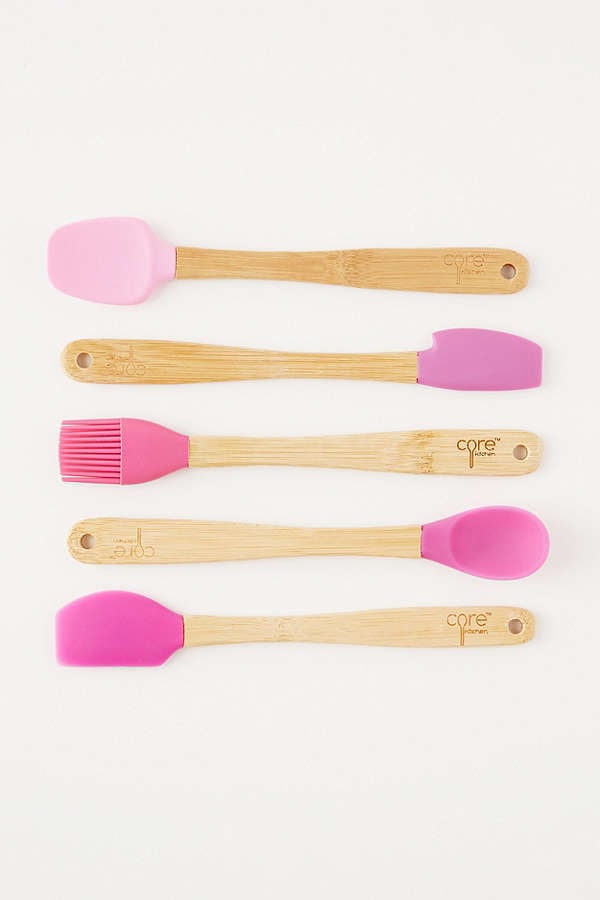 Core Bamboo Mini Silicone Utensil Set