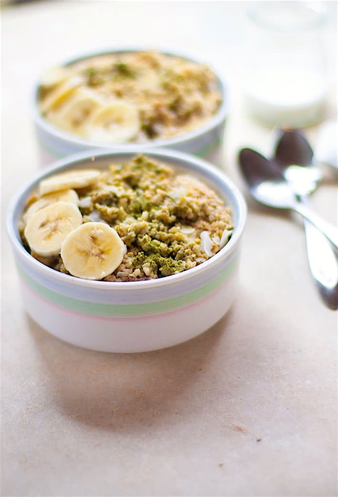 Coconut Matcha Oatmeal