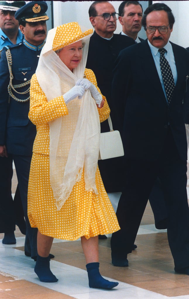 Queen Elizabeth in Pakistan in 1997