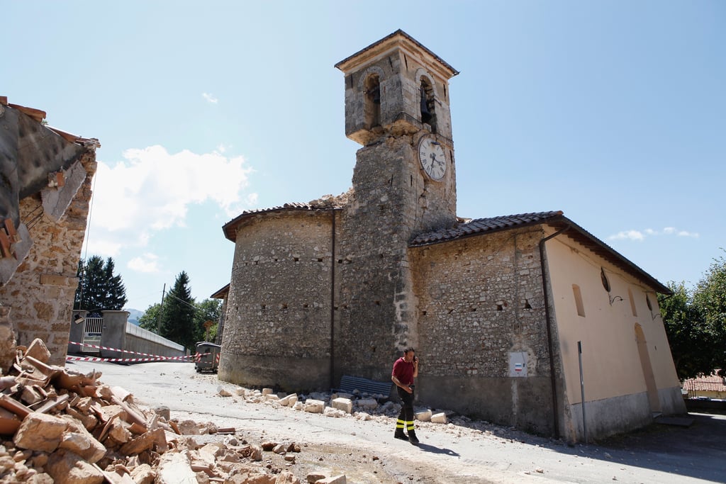 Damage from Perugia