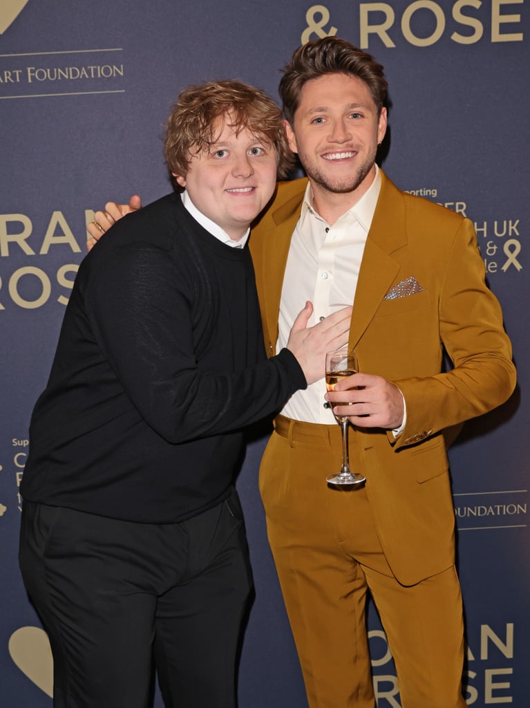 September 2021: Lewis Capaldi Supports Niall Horan at His Fundraiser