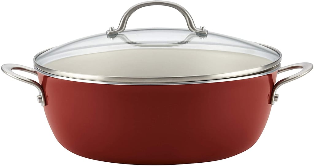 A Stockpot: Ayesha Curry Home Collection Nonstick Stockpot With Lid
