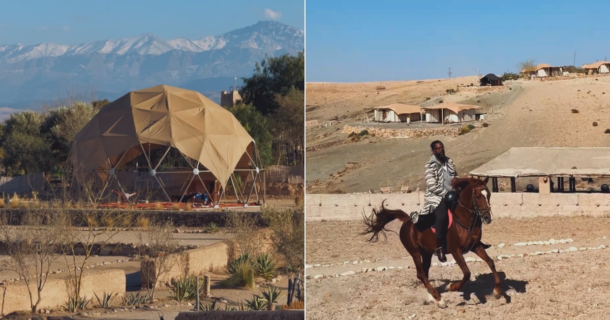 What Its Like to Camp in a Luxury Tent in the Middle of the Dessert