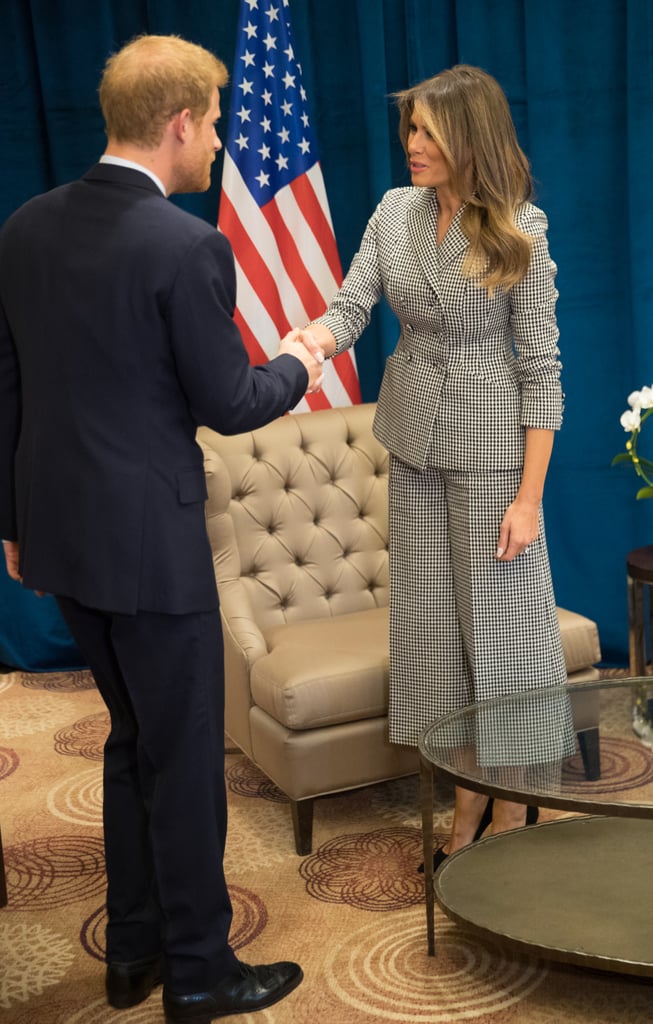 Melania Trump Dior Houndstooth Suit