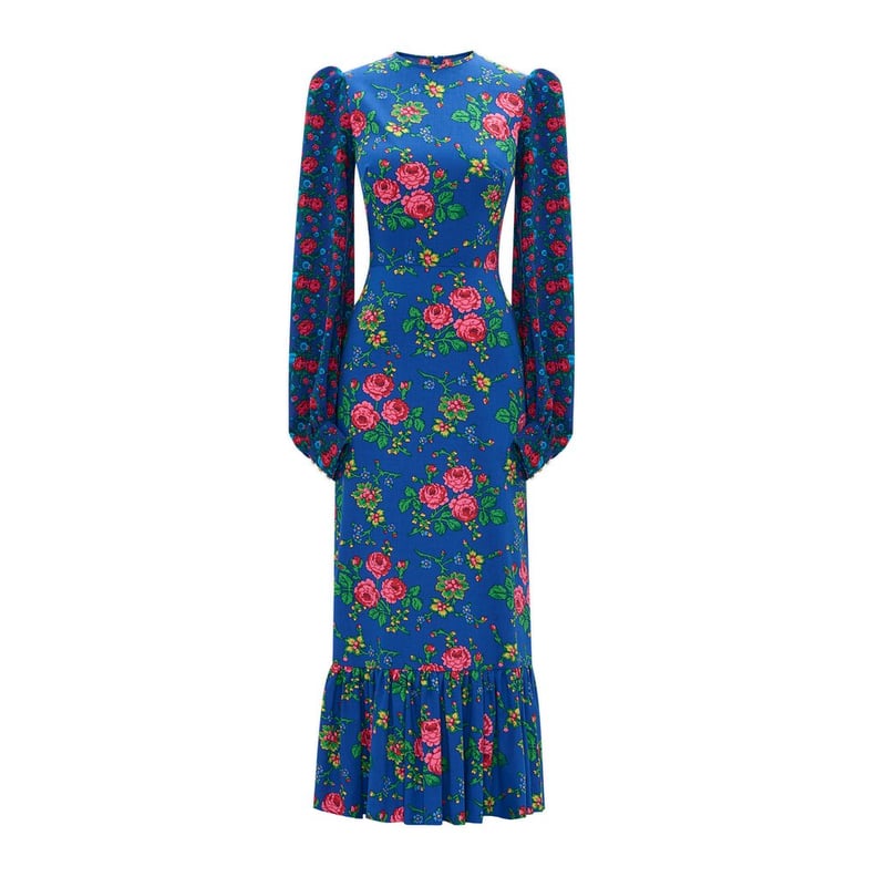 Villanelle's Exact Blue Floral Dress by The Vampire's Wife