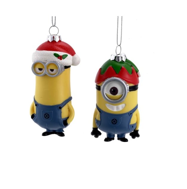 Despicable Me Minions Ornaments Set of 2 ($13)
