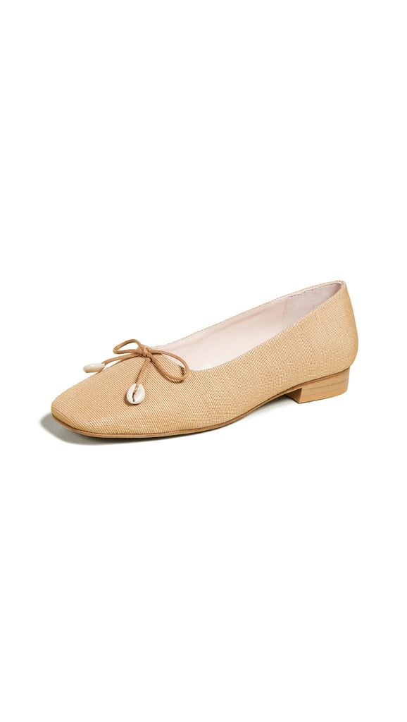 Leandra Medine Square Toe Flats