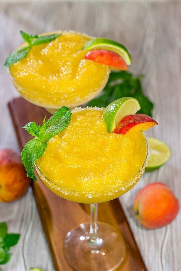 Peach Margarita | The Best Summer Cocktails to Make at Home | POPSUGAR ...