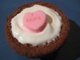 I Heart You Brownie Cupcakes