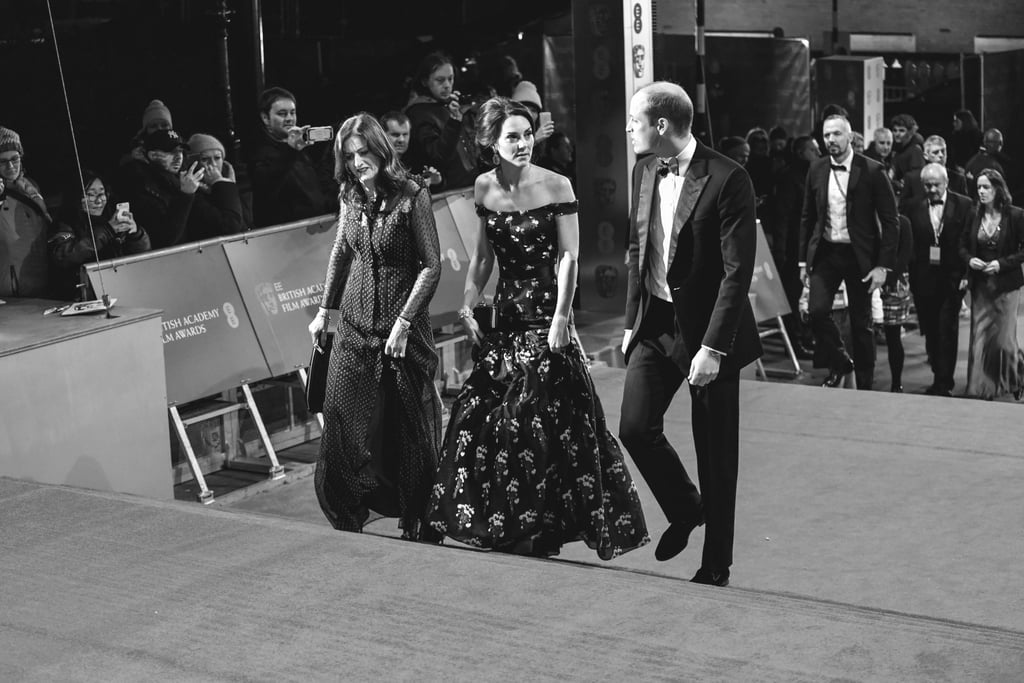 Prince William and Kate Middleton at the BAFTA Awards