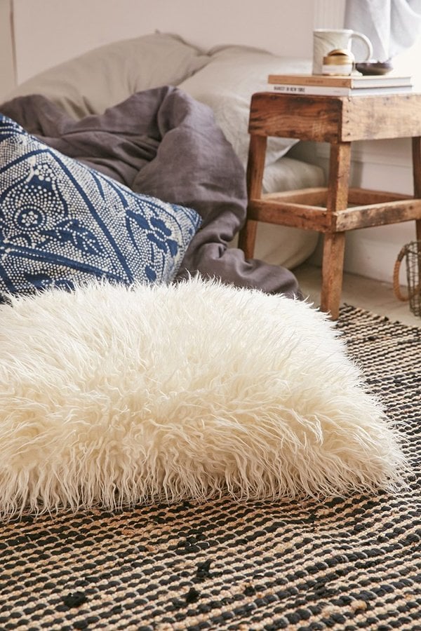 Faux Fur Oversized Pillow ($79)