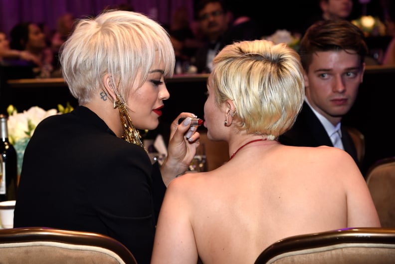 Rita Ora and Miley Cyrus