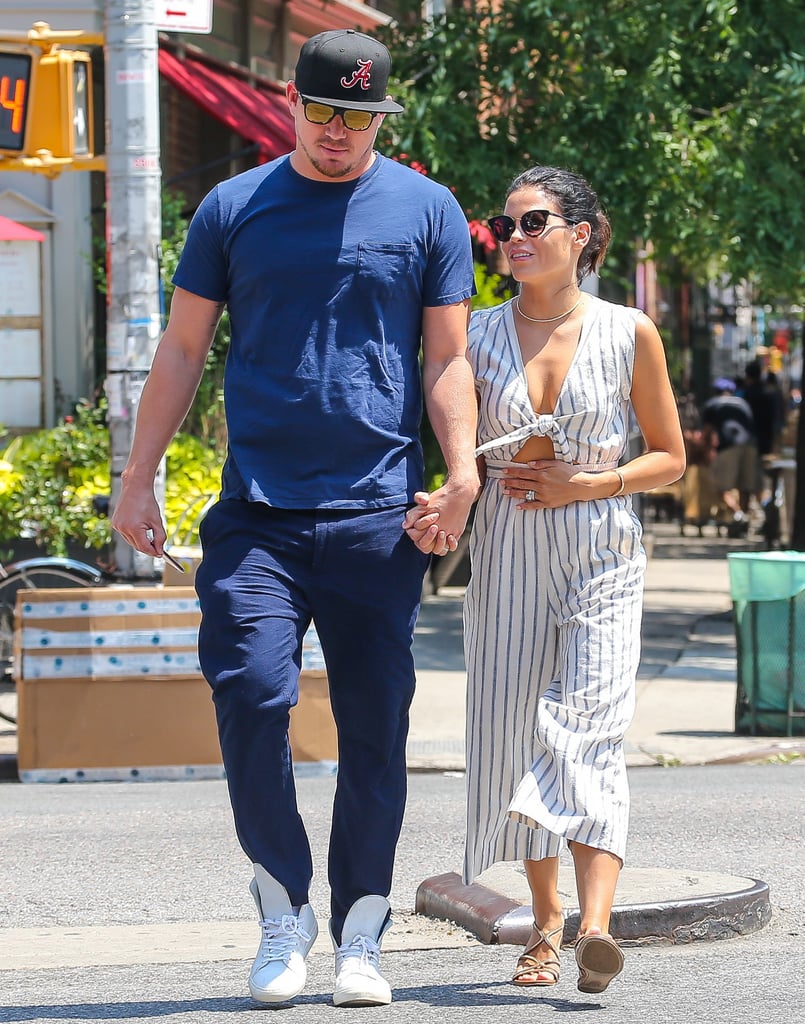 Channing and Jenna Dewan Tatum Holding Hands in NYC
