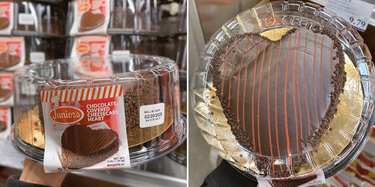 Costco Has Junior's Chocolate Covered Heart Cheesecake POPSUGAR Food