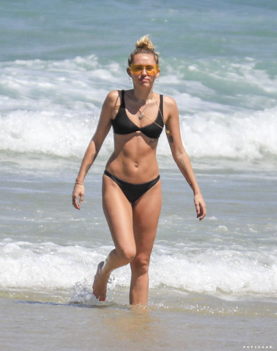 Miley cyrus in the beach