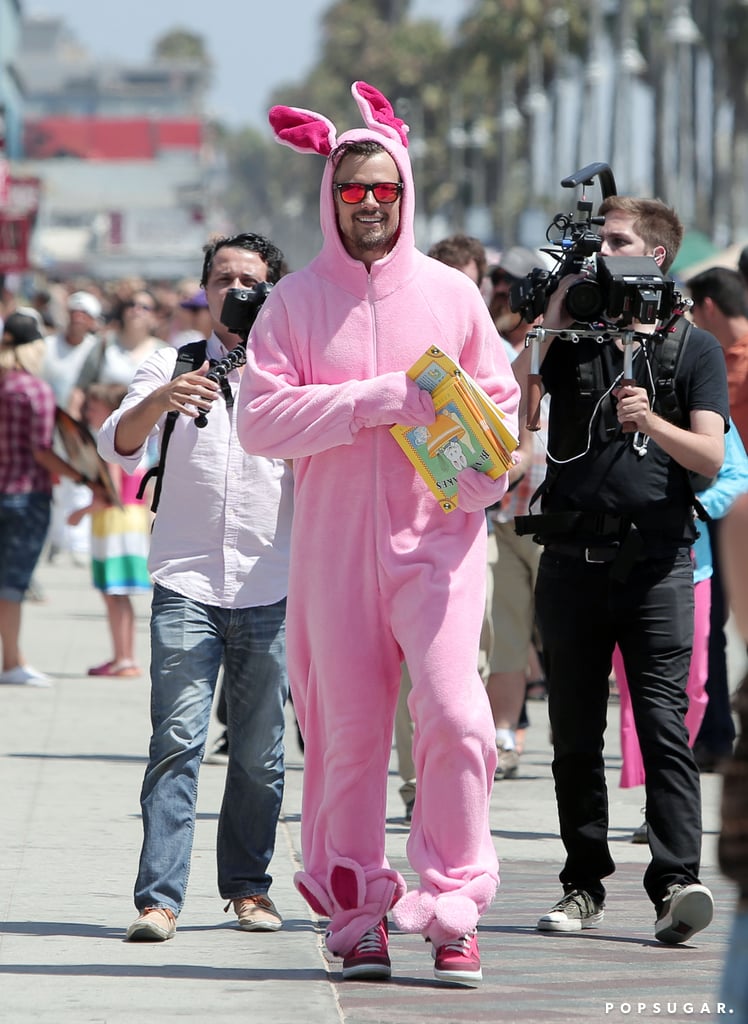 He Passes Out Copies of Children's Books