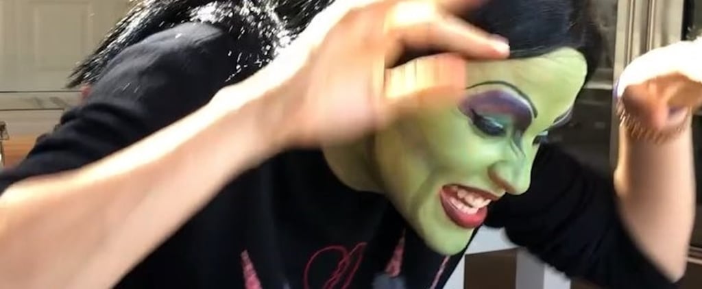 Jennifer Garner Witch Costume Halloween Video 2018