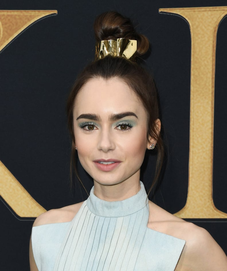 Lily Collins and Taylor Hill's Lancôme Eyebrow Selfie