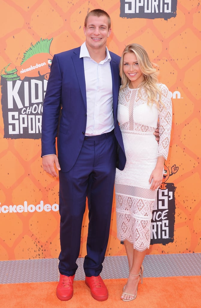 July 2016: Rob Gronkowski and Camille Kostek Make Their Red Carpet Debut