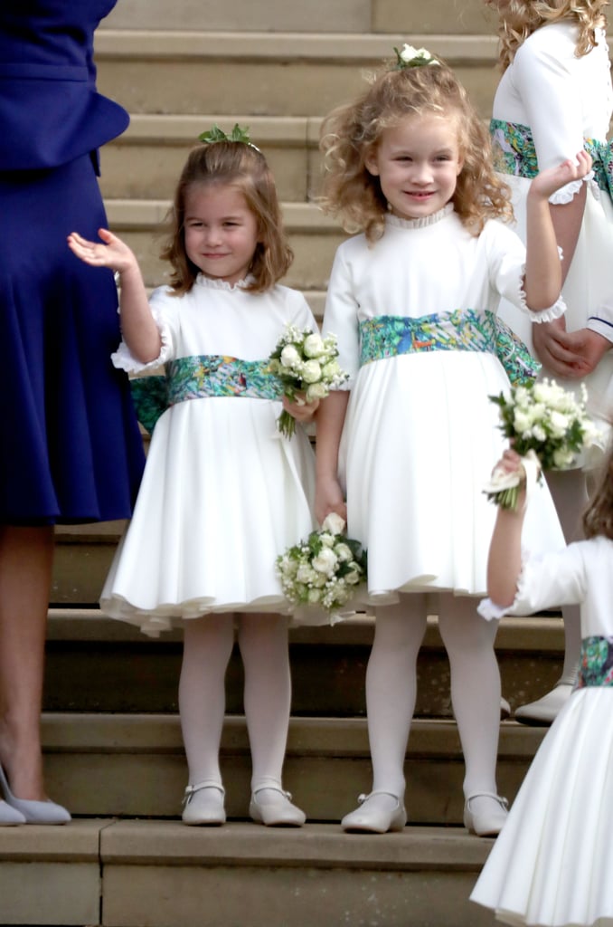 George and Charlotte at Eugenie's Wedding Pictures