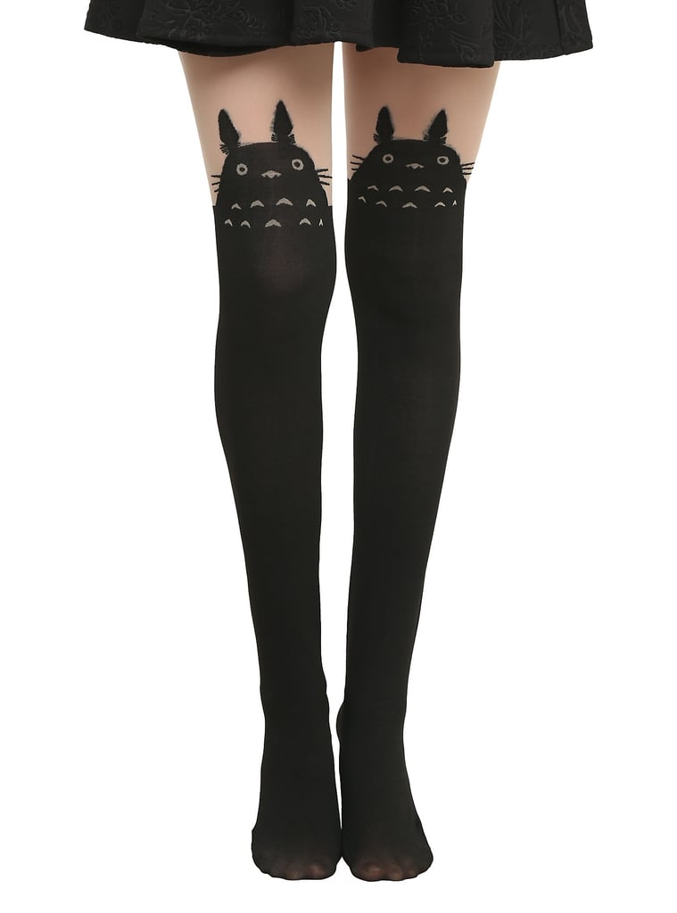 My Neighbor Totoro Faux Thigh-High Tights ($15)