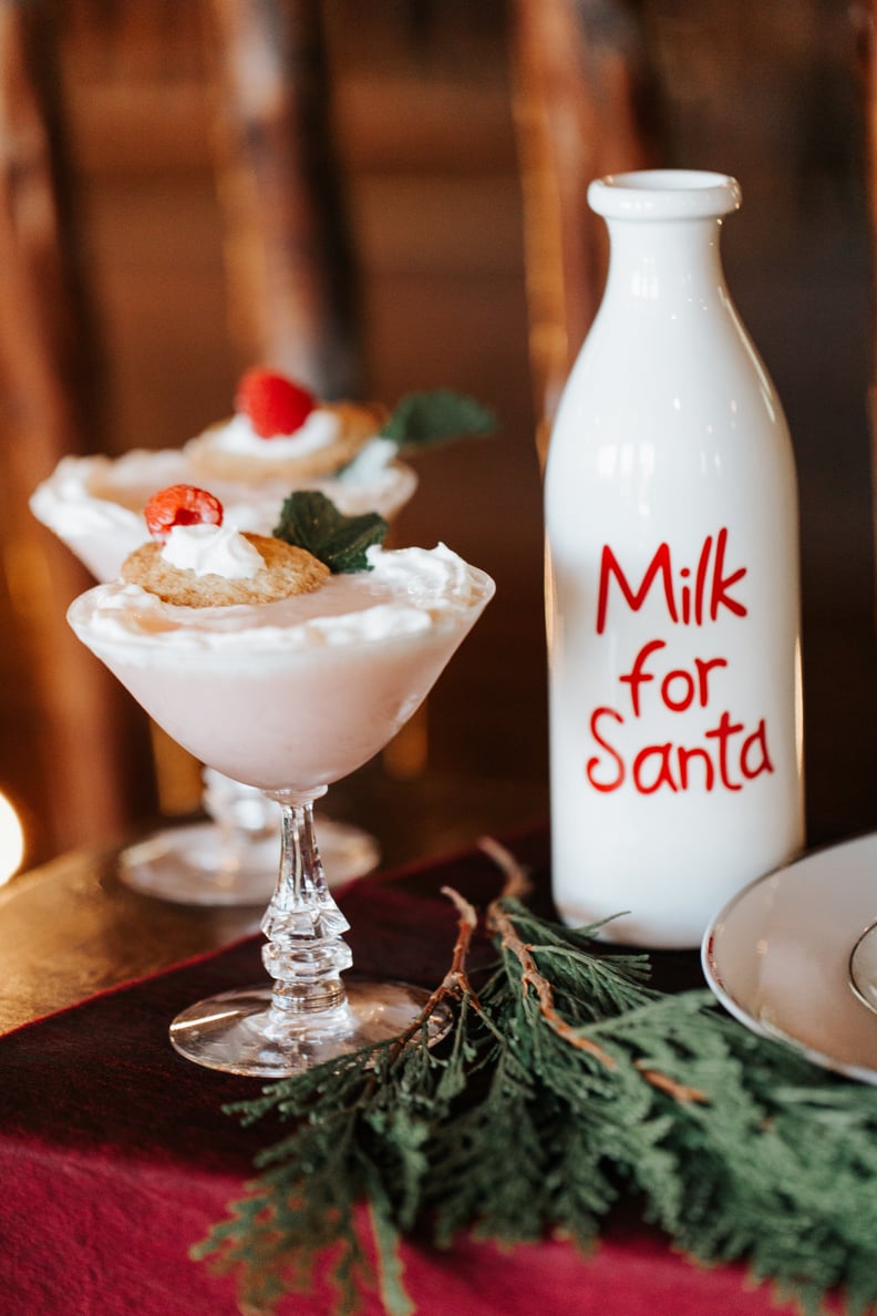 Seasonal Santa-Themed Drink Bar